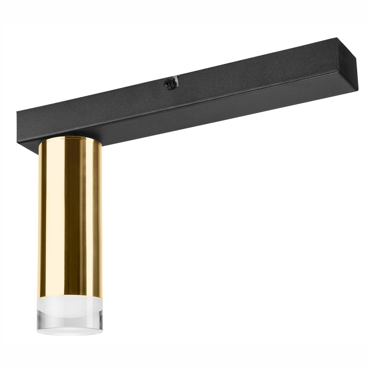 Lampada a Soffitto Diego, Oro, Metallo, 31,5x32x8 cm, EPIKASA