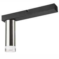 Lampada a Soffitto Diego, Argento, Metallo, 31,5x32x8 cm, EPIKASA