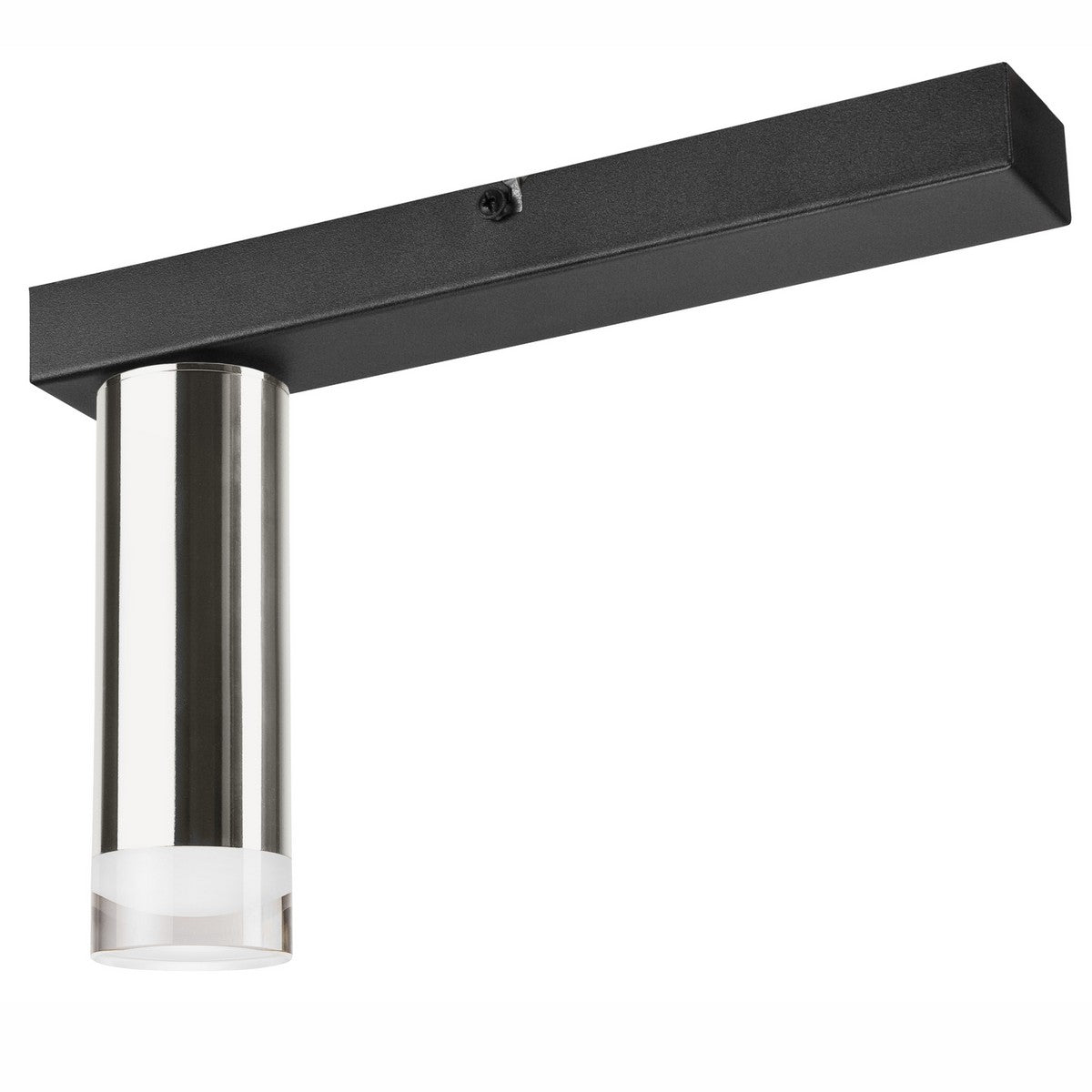 Lampada a Soffitto Diego, Argento, Metallo, 31,5x32x8 cm, EPIKASA