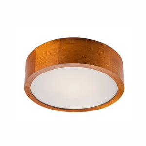 Lampada a Soffitto Eveline, Marrone, Legno, 8x27x27 cm, EPIKASA