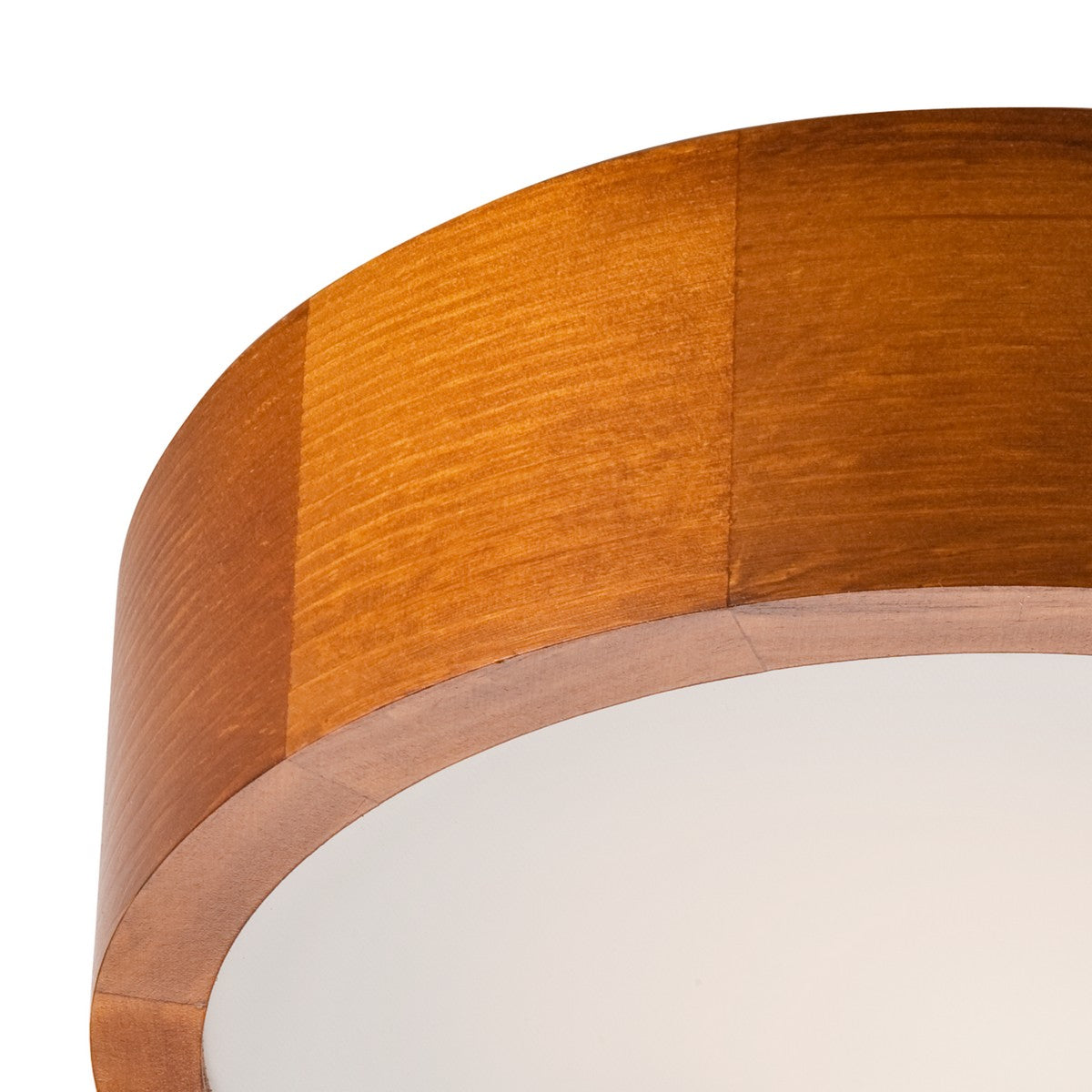 Lampada a Soffitto Eveline, Marrone, Legno, 8x27x27 cm, EPIKASA