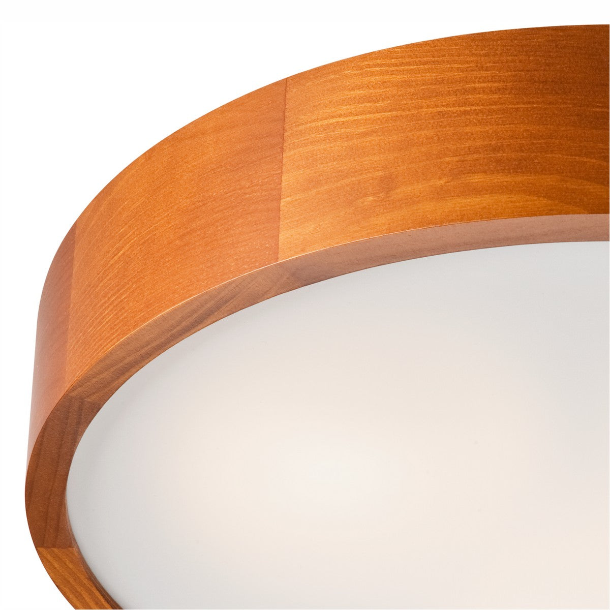 Lampada a Soffitto Eveline, Marrone, Legno, 8x47x47 cm, EPIKASA