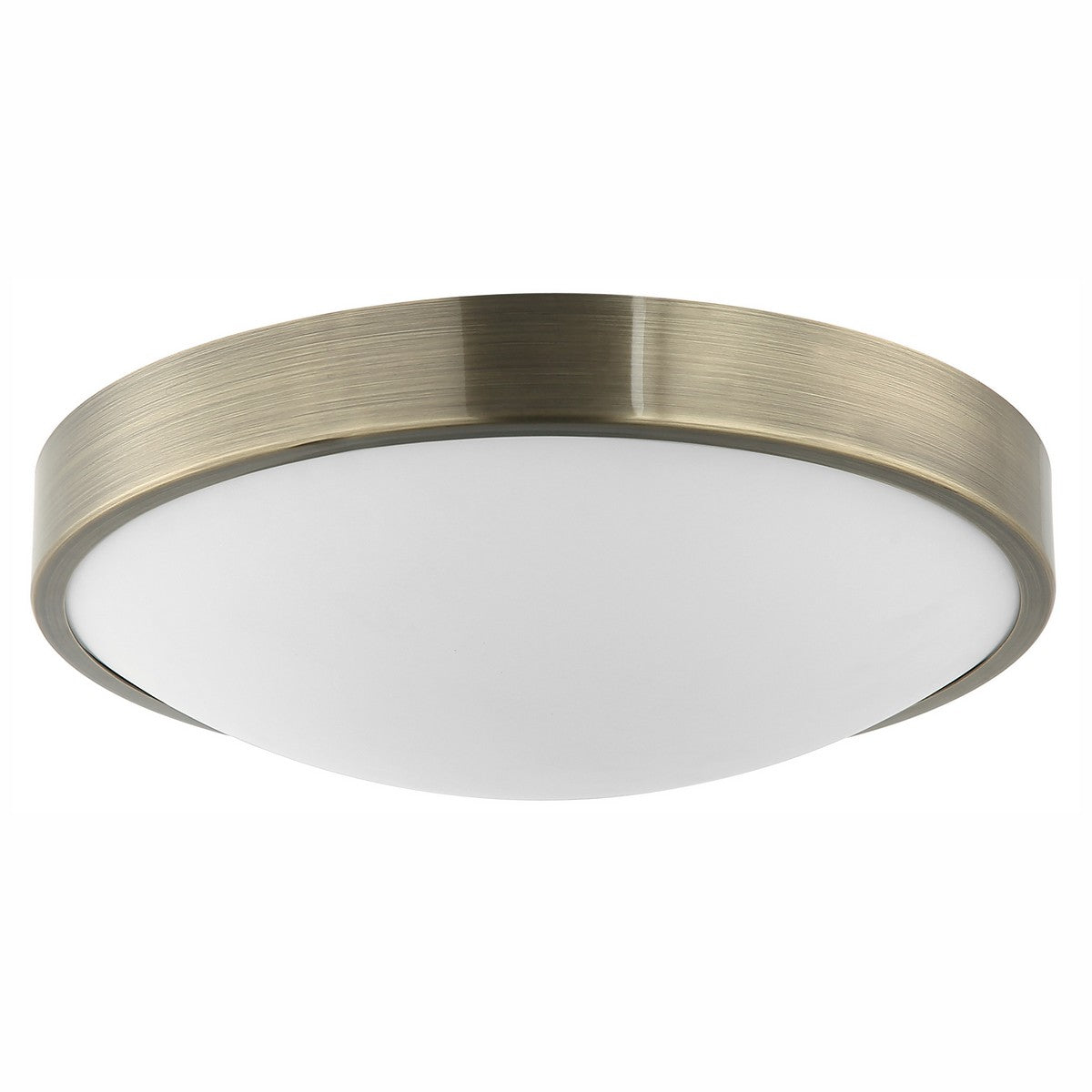 Lampada a Soffitto Jonas, Argento, Metallo, 8x36x36 cm, EPIKASA