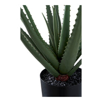 Pianta Artificiale Aloe, Verde, Plastica PE, 30,5x30,5x51 cm, EPIKASA