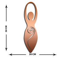 Decorazione in Metallo Fertilita' 1, Rame, Metallo, 27x0,15x101 cm, EPIKASA