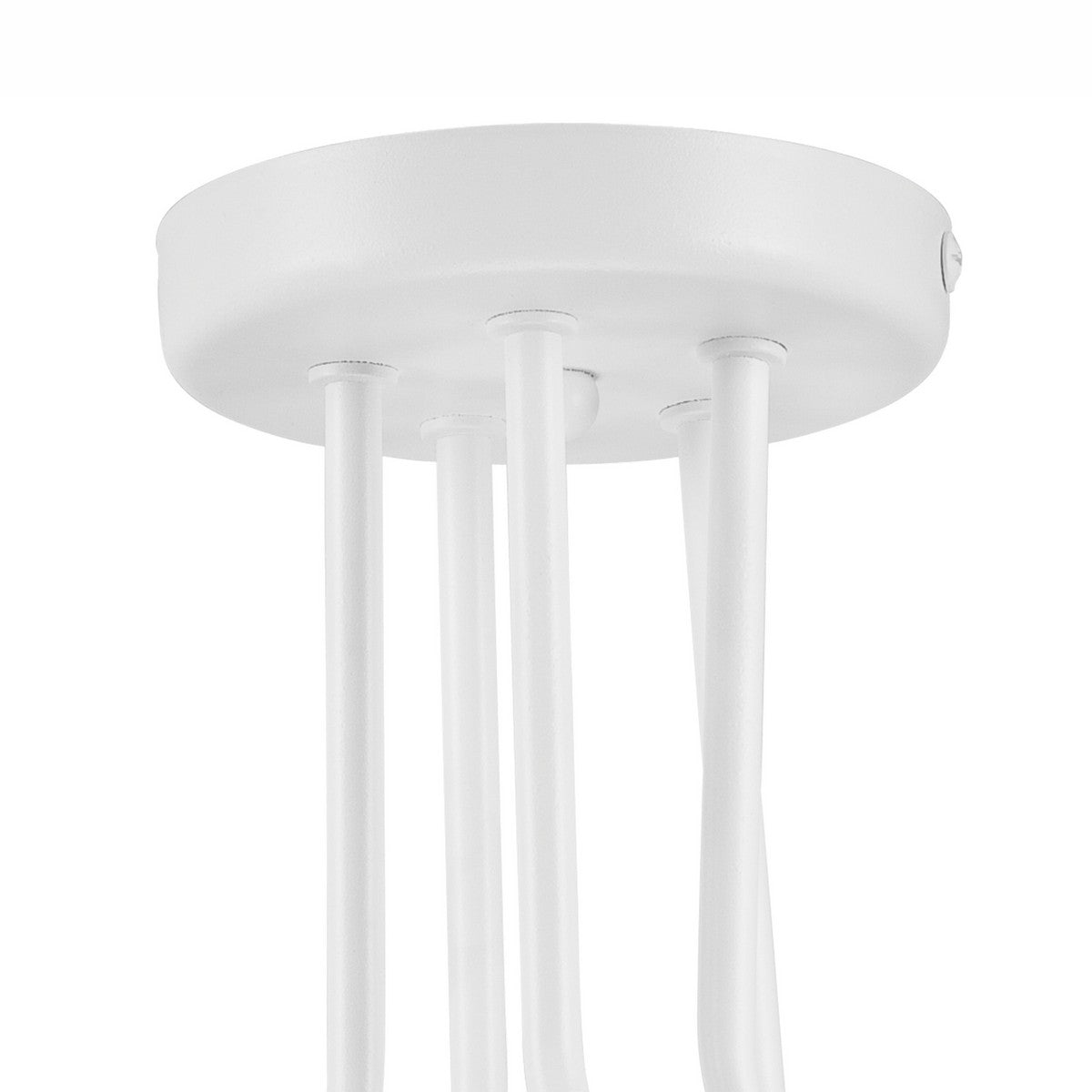 Lampada a Soffitto Charlie, Bianco, Metallo, 26x44x40 cm, EPIKASA