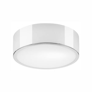 Lampada a Soffitto Dante, Bianco, Metallo, 8x26x26 cm, EPIKASA