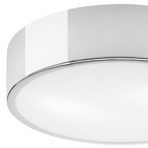 Lampada a Soffitto Dante, Bianco, Metallo, 8x26x26 cm, EPIKASA