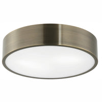 Lampada a Soffitto Dante, Bronzo, Metallo, 8x36x36 cm, EPIKASA