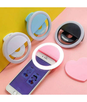 Anello Luminoso A Led Per Selfie Tik Tok Luce Ring Light Telefono Ricaricabile         