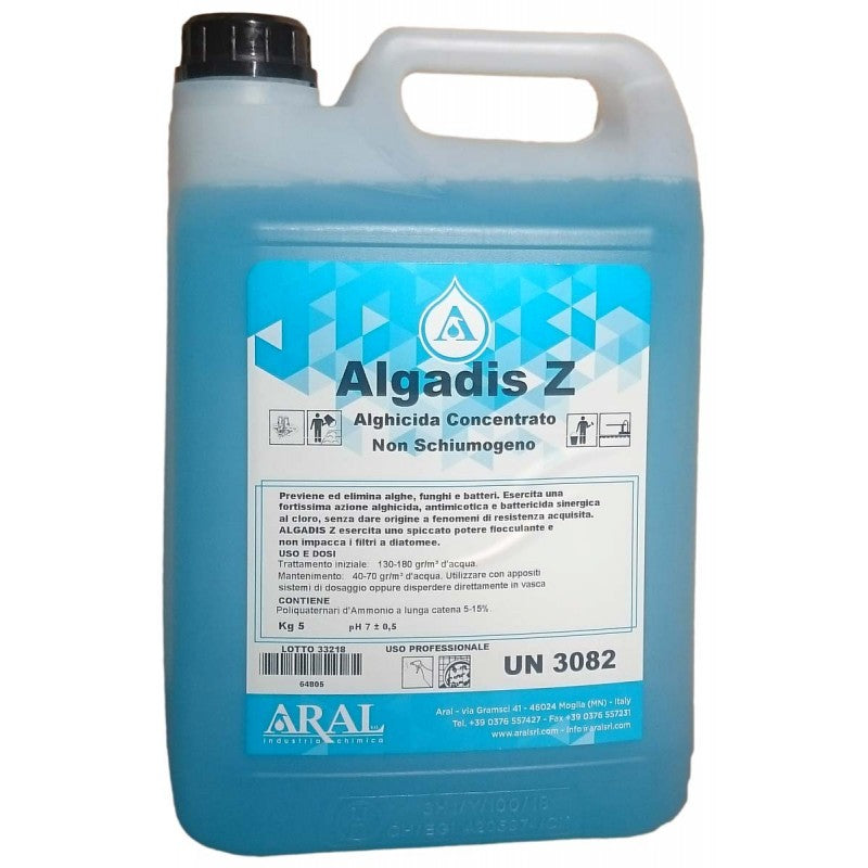 Antialghe Schiarente Concentrato Algadis Z 5 Kg Prodotto Italiano