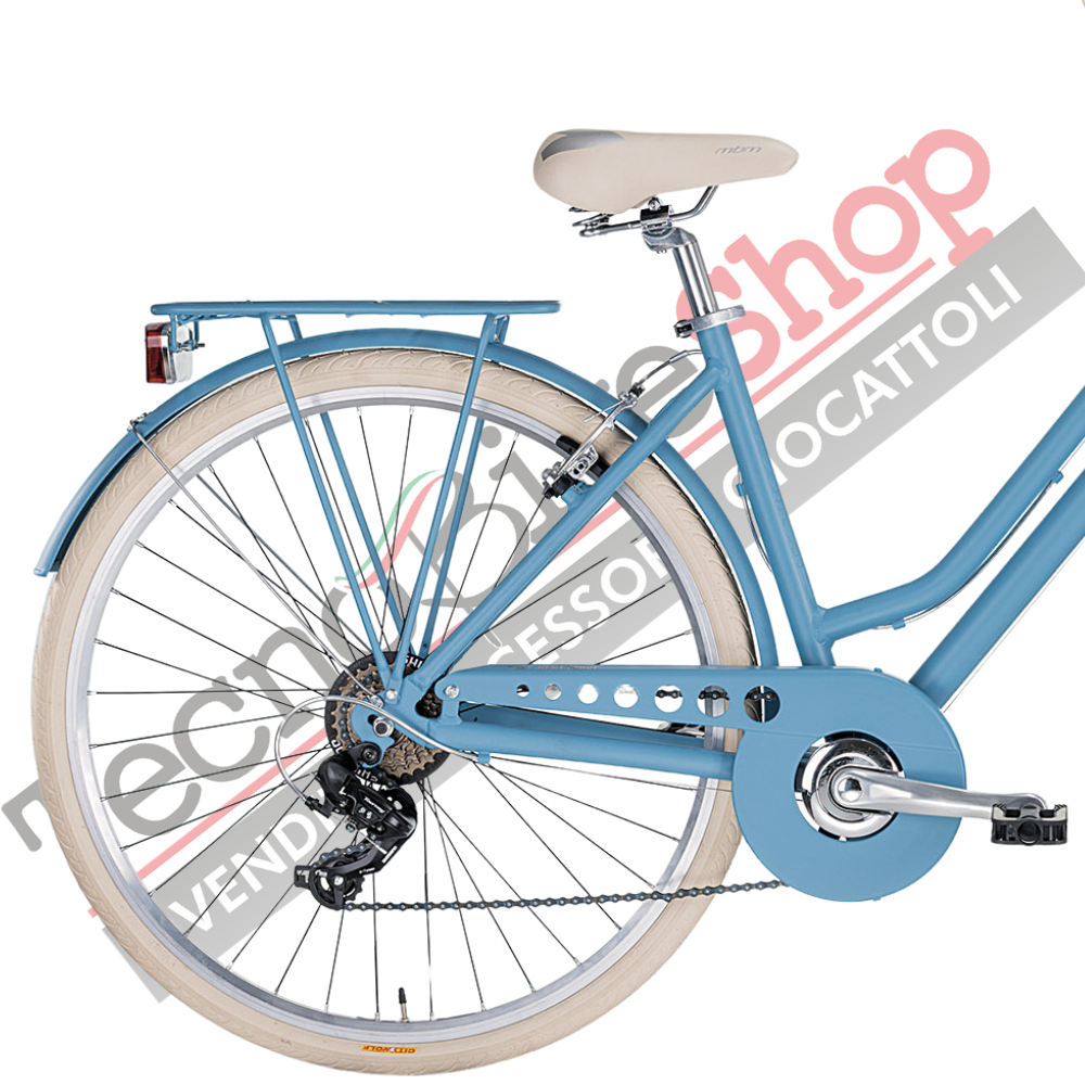 Bicicletta MBM UNISEX  APOSTROPHE  28 pollici 7V colore Blu