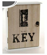 Appendino Porta Chiavi Key Parete Con Ganci Legno 20x25x26cm Decori Ass. 762314         