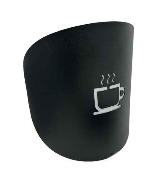 Applique A Parete Con Raffigurazione Tazza Del Caffè Lampada Attacco G9 Ip20 Aq45  Nero       