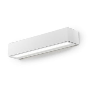 Applique esterno gea led nox led ip65 ges964 lampada parete biemissione moderna