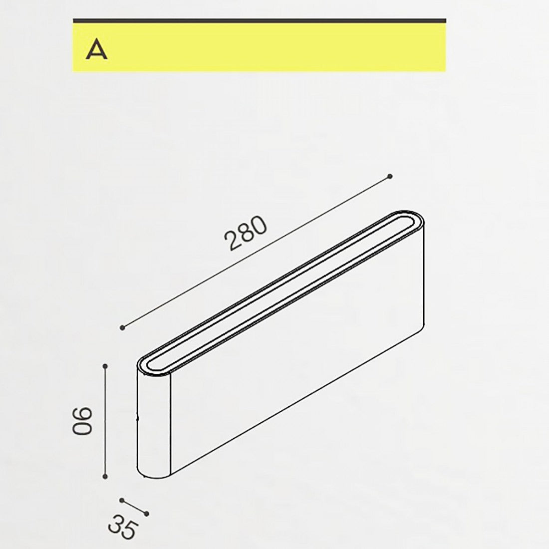 Applique esterno gea led taarhi 280 ges884n ip54 led alluminio lampada parete moderna biemissione