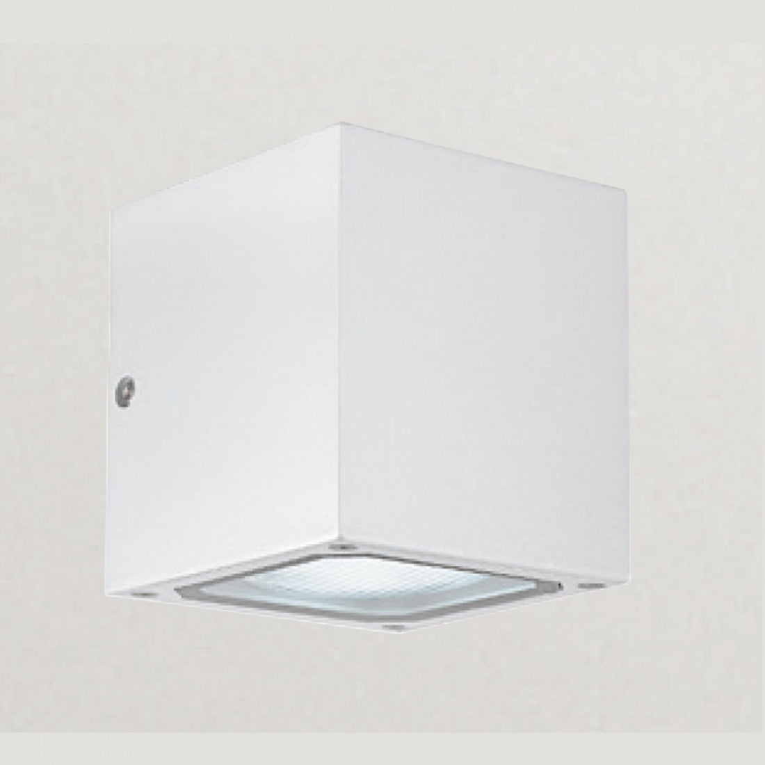 Applique gea led apo ges173 led ip54 gx53 lampada parete moderna biemissione esterno