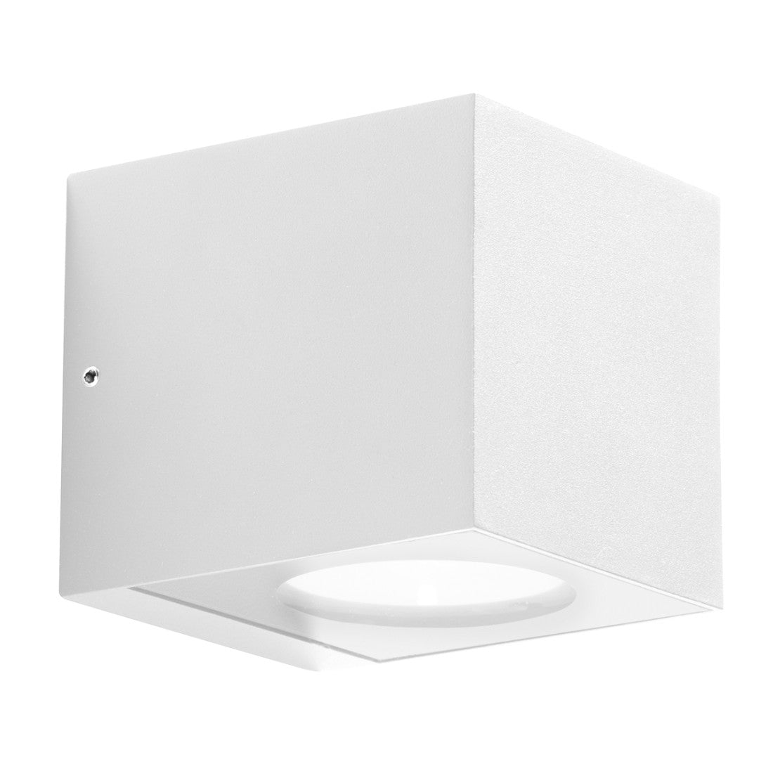 Applique gea led ges1090 led ip65 bianco lampada parete moderna sterno, tonalità luce 3000°k (luce calda)