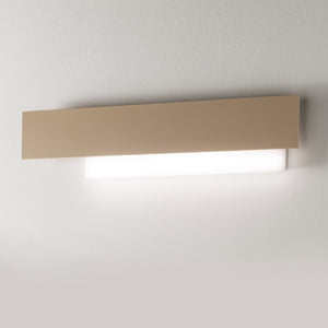 Applique moderno gea luce doha ag 25w led 220v alluminio metacrilato lampada parete