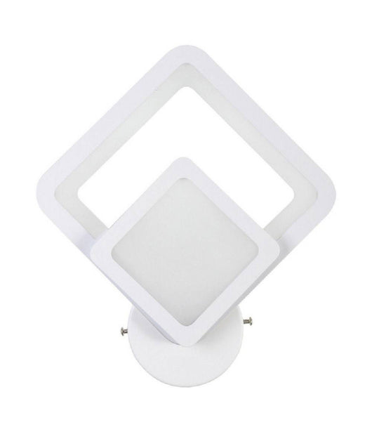 Applique Moderno Led Rombo 12w Lampada Da Parete Tre Colorazione Di Luce E82-b3c         