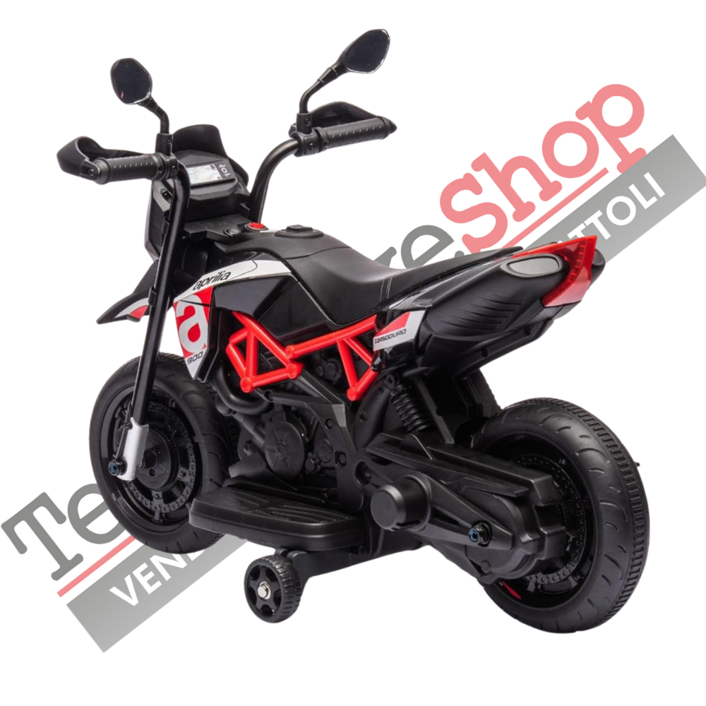 Moto Elettrica per Bambini Aprilia Racing Dorsoduro 900 Small 6V 