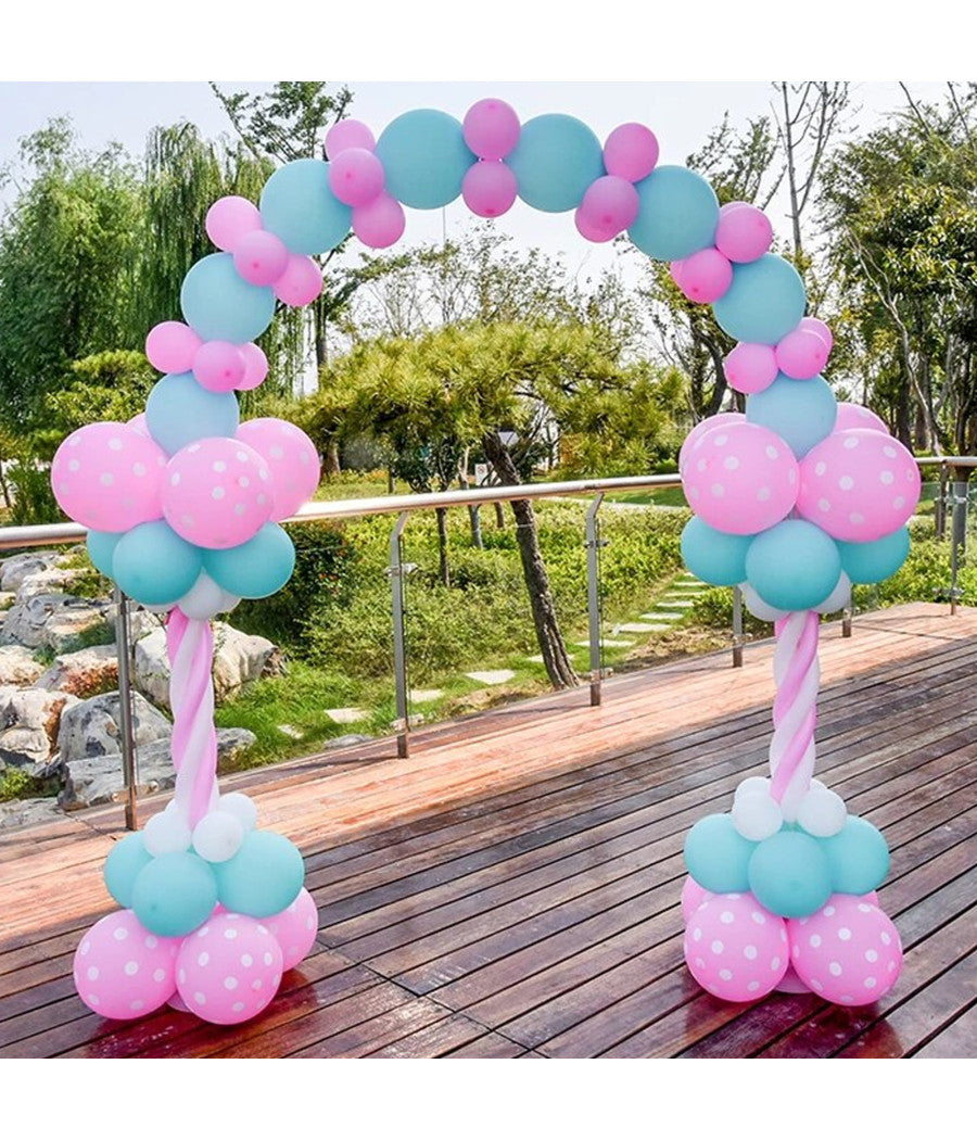 Arco Palloncini Azzurro E Rosa Per Festa Party Baby Shower Rivelazione Sesso         