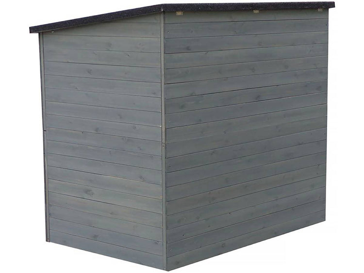 Cassetta da giardino in legno Caja 137x91x121 cm Antracite