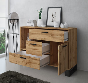 Loft Buffet/Sideboard Set, tavolino, supporto tv, sala da pranzo, credenza, mobili per sala da pranzo 