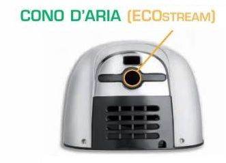 Asciugamani elettrico ECOSTREAM BF 1100 hot alluminio Bianco - HDcasa