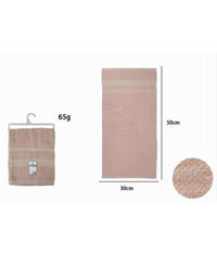 Asciugamano Da Bagno Ospite In Cotone Morbida 30 X 50 Cm 65 Gr Colore Rosa 79487         