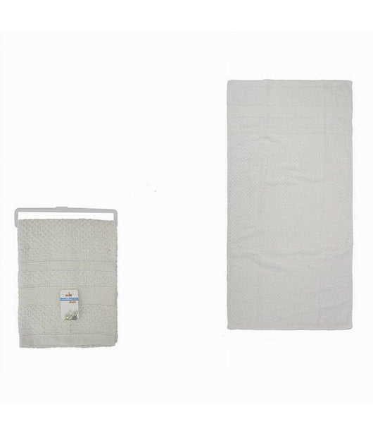 Asciugamano Da Bagno Ospite In Cotone Morbida 30 X 50cm 65gr Colore Bianca 79484         