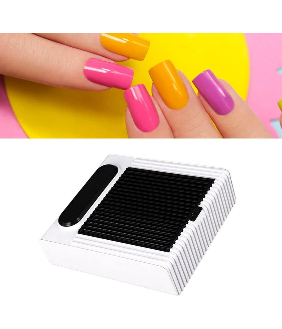 Aspirapolvere Per Unghie Nail Art Velocità  Regolabile 80w Strumento Per Manicure         