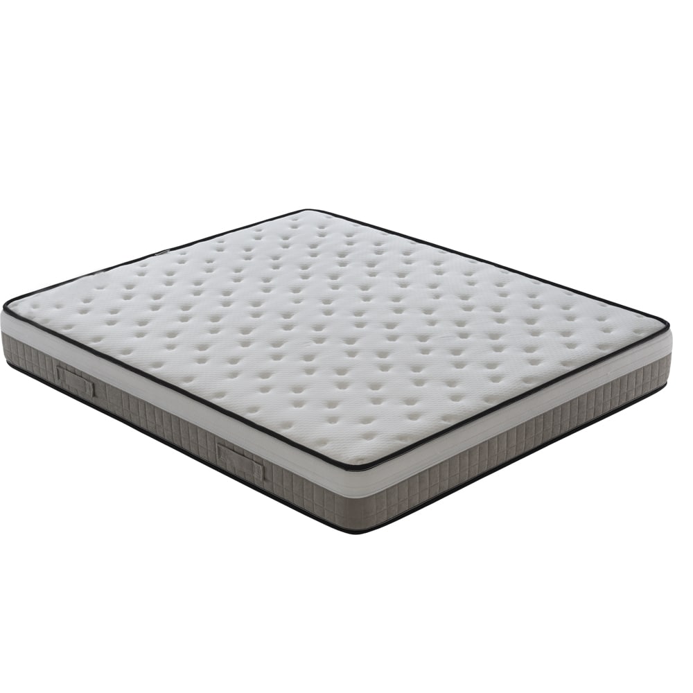 Materasso Piazza e Mezza 140x200 in Memory Foam Alto 22 cm Alta Densità  - Sistema di Alleviamento dei Punti di Pressione - Elastico e indeformabile  Ortopedico  