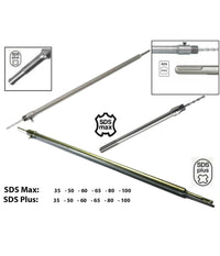 Asta In Acciaio Per Fresa A Tazza Carotatrice Con Attacco Sds Max O Sds Plus Cm         