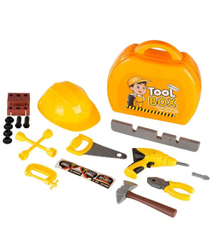 Attrezzi Ferramenta Fai Da Te Per Bambini Con Scatola Toolbox Playset         