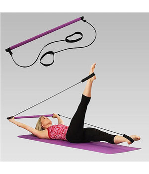 Attrezzo Elastico Long Esercizi Braccia Resistenza Pilates Corda Elastica         