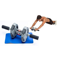 Attrezzo Fitness Power Stretch Roller Wt-e08 Addominali Braccia Spalle Dorsali         