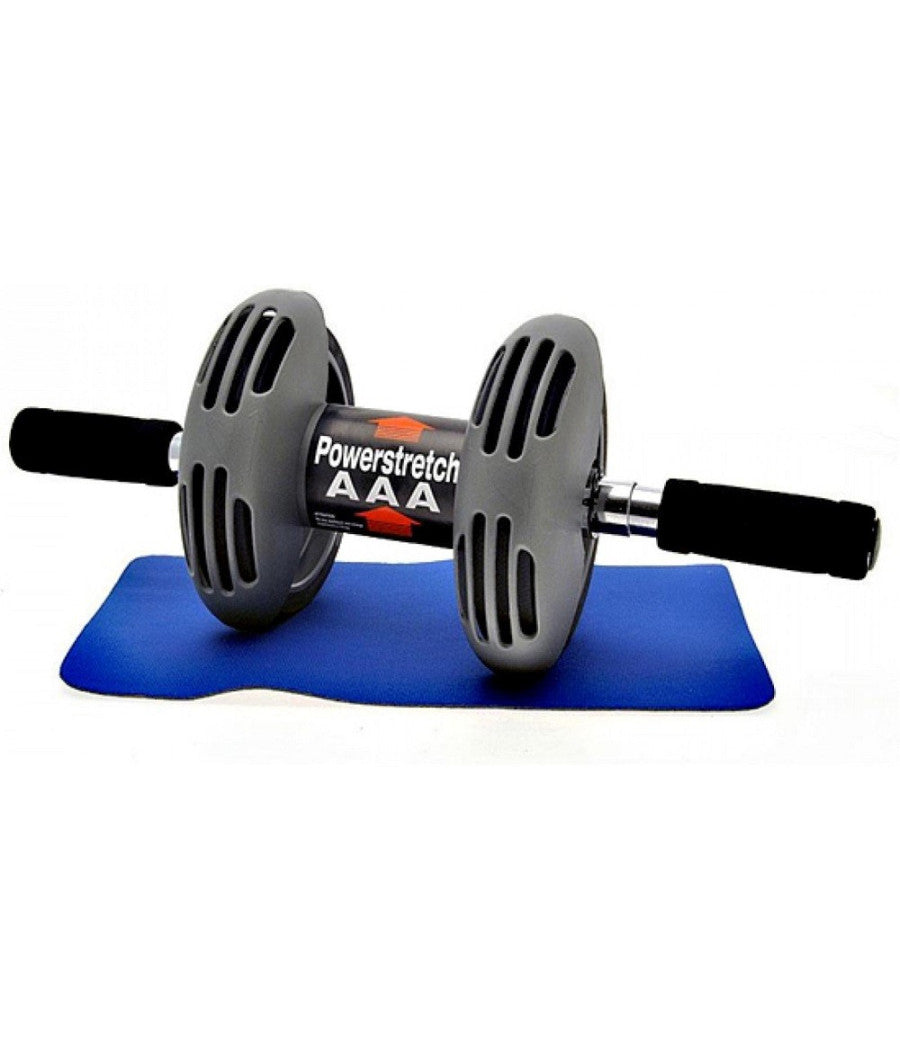 Attrezzo Fitness Power Stretch Roller Wt-e08 Addominali Braccia Spalle Dorsali         