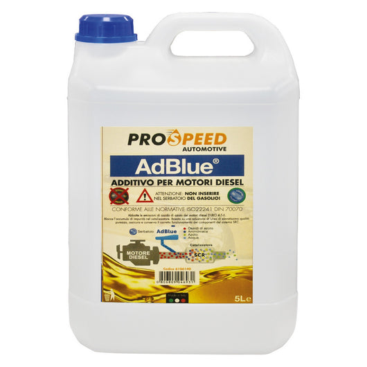 liquido per motori diesel 'ad blue' lt. 5 - tanica 6106140nlm