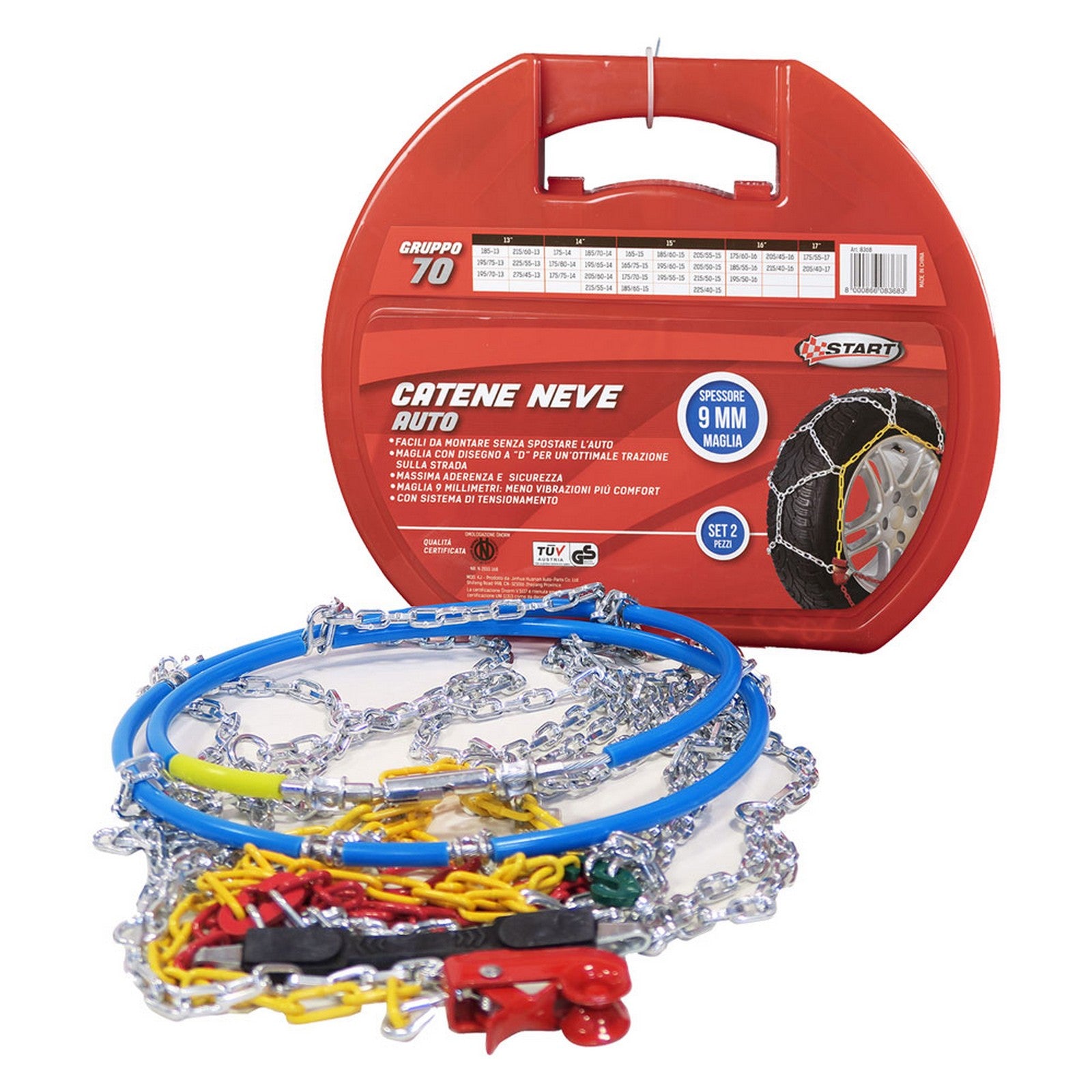 cf catene da neve omologate 'start' gruppo 5 9320504nlm