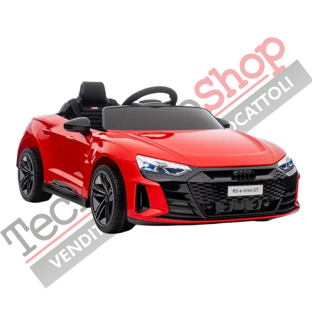 Auto Elettrica per Bambini Audi RS eTron GT 12V colore Rosso