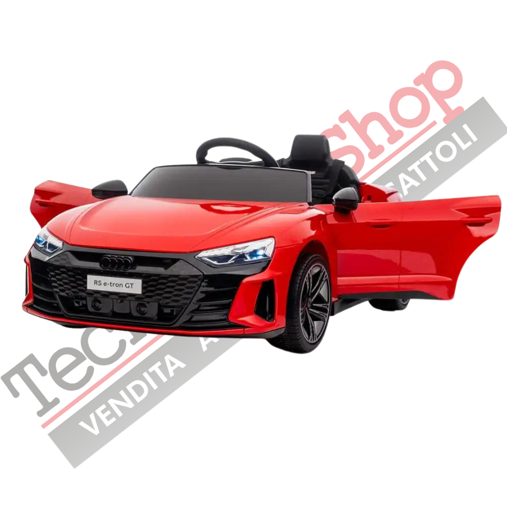 Auto Elettrica per Bambini Audi RS eTron GT 12V colore Rosso