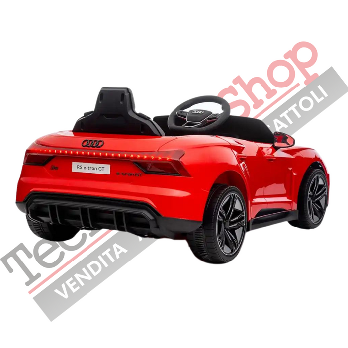 Auto Elettrica per Bambini Audi RS eTron GT 12V colore Rosso