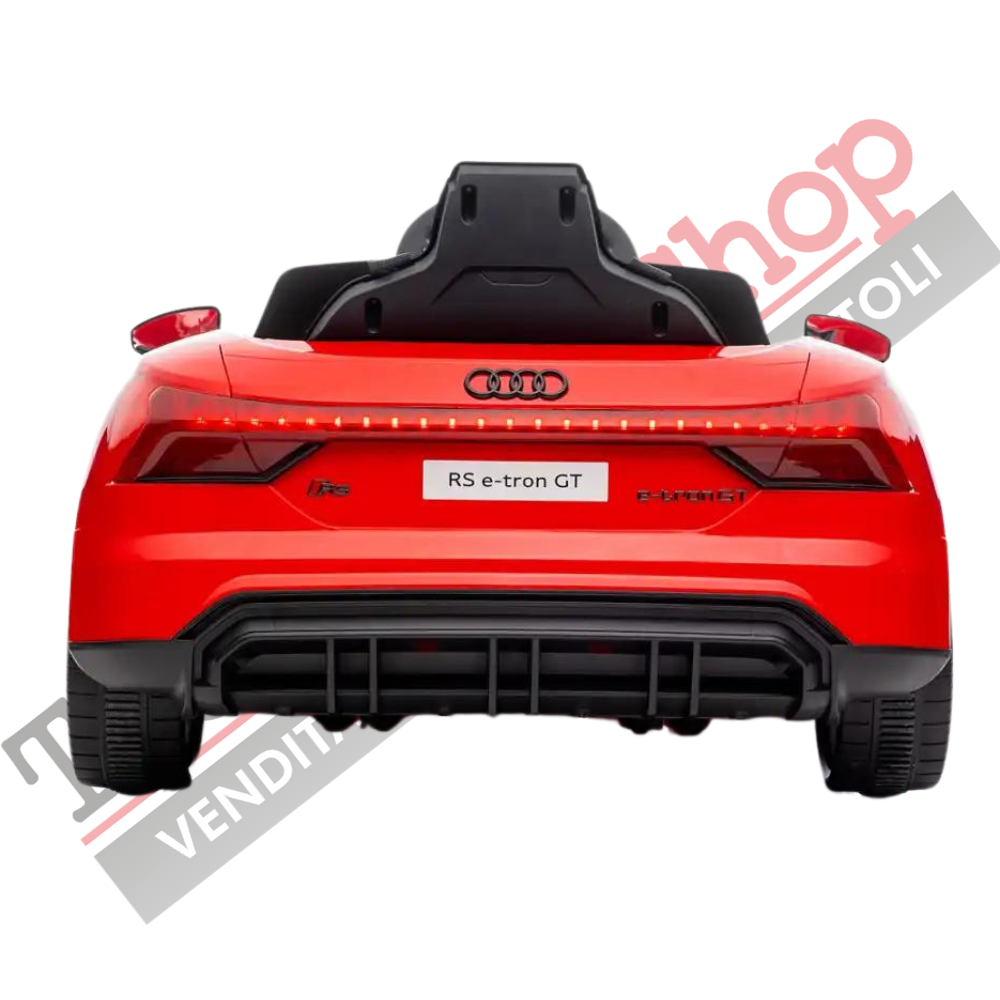 Auto Elettrica per Bambini Audi RS eTron GT 12V colore Rosso