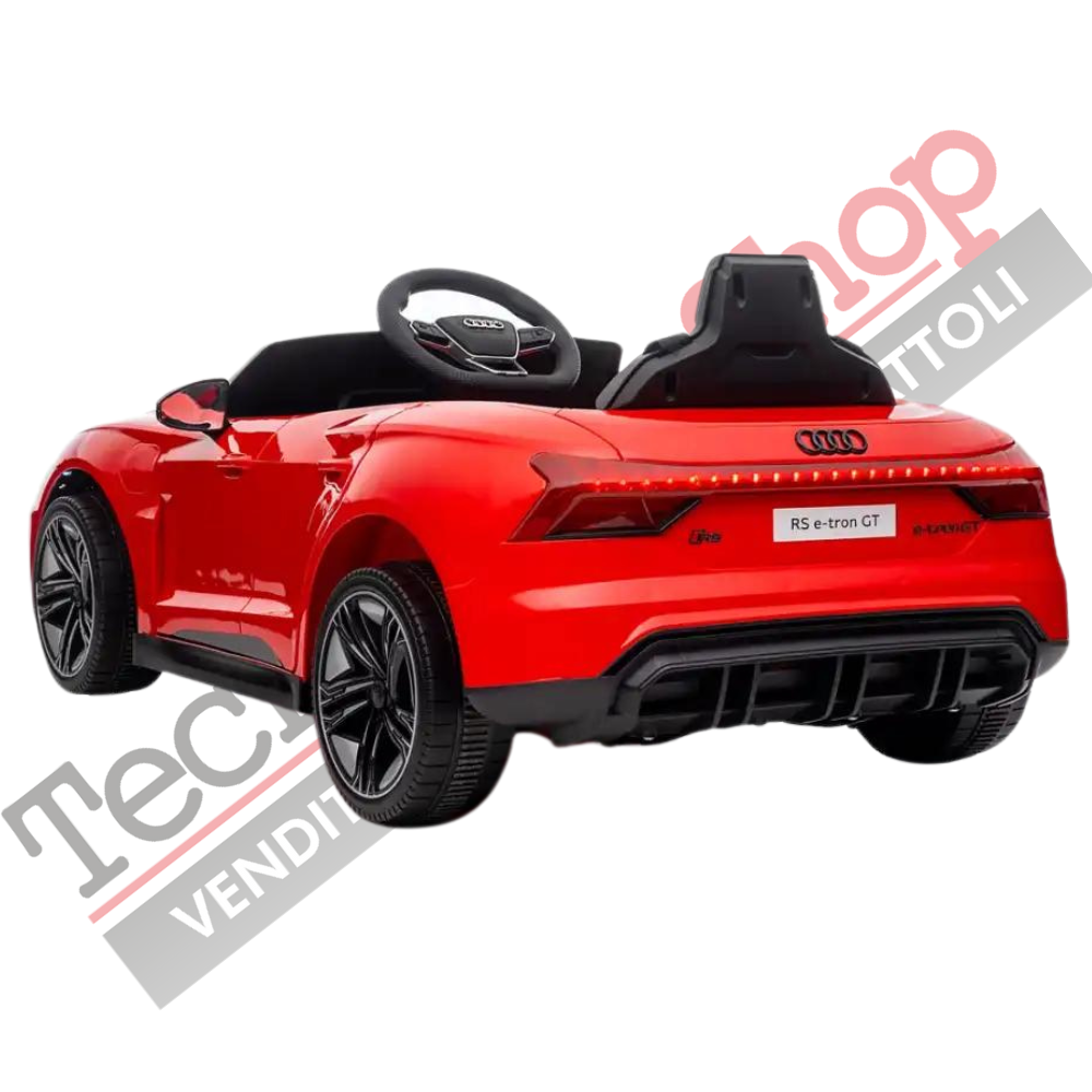 Auto Elettrica per Bambini Audi RS eTron GT 12V colore Rosso