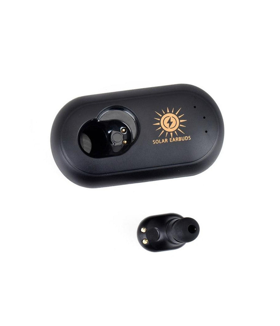 Auricolare Bluetooth Con Base Di Ricarica Solare Per Auto Pannello Solare         