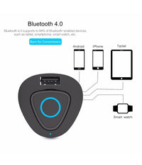 Auricolare Bluetooth Mini Wifi Usb Microfono Caricacatore Auto Per Smartphone         