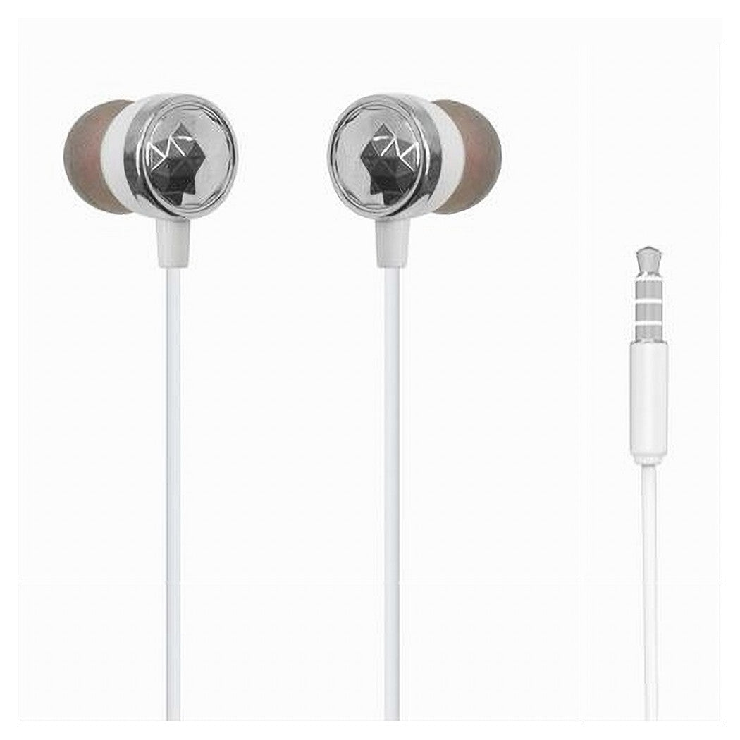 Auricolare In-ear Cuffie Con Filo 1.2mt Aux3.5mm Microfono Incorporato Au-8t005         