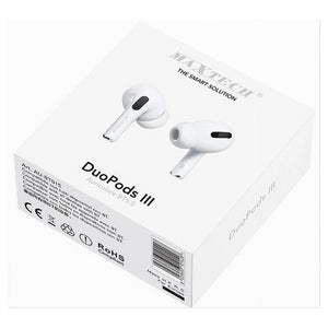 Auricolari Bluetooth Cuffie Duo Pods Iii Bt5.0 Senza Fili Smartphone Au-bt015         