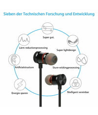 Auricolari Bluetooth Magnetici Cuffie Sportive Wireless Stereo Xt-6 Fitness         